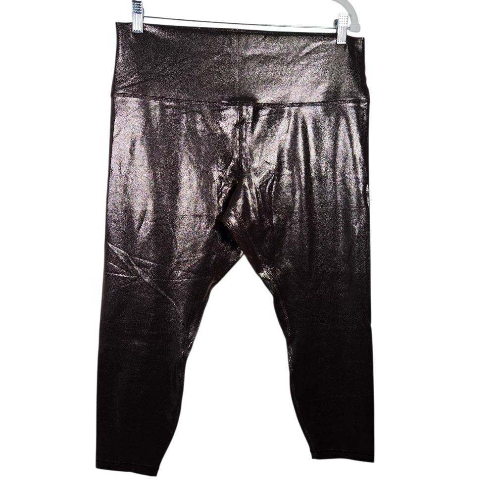 Lululemon Align High-Rise 25"‎ Leggings Foil French Press Brown Women's Size 18